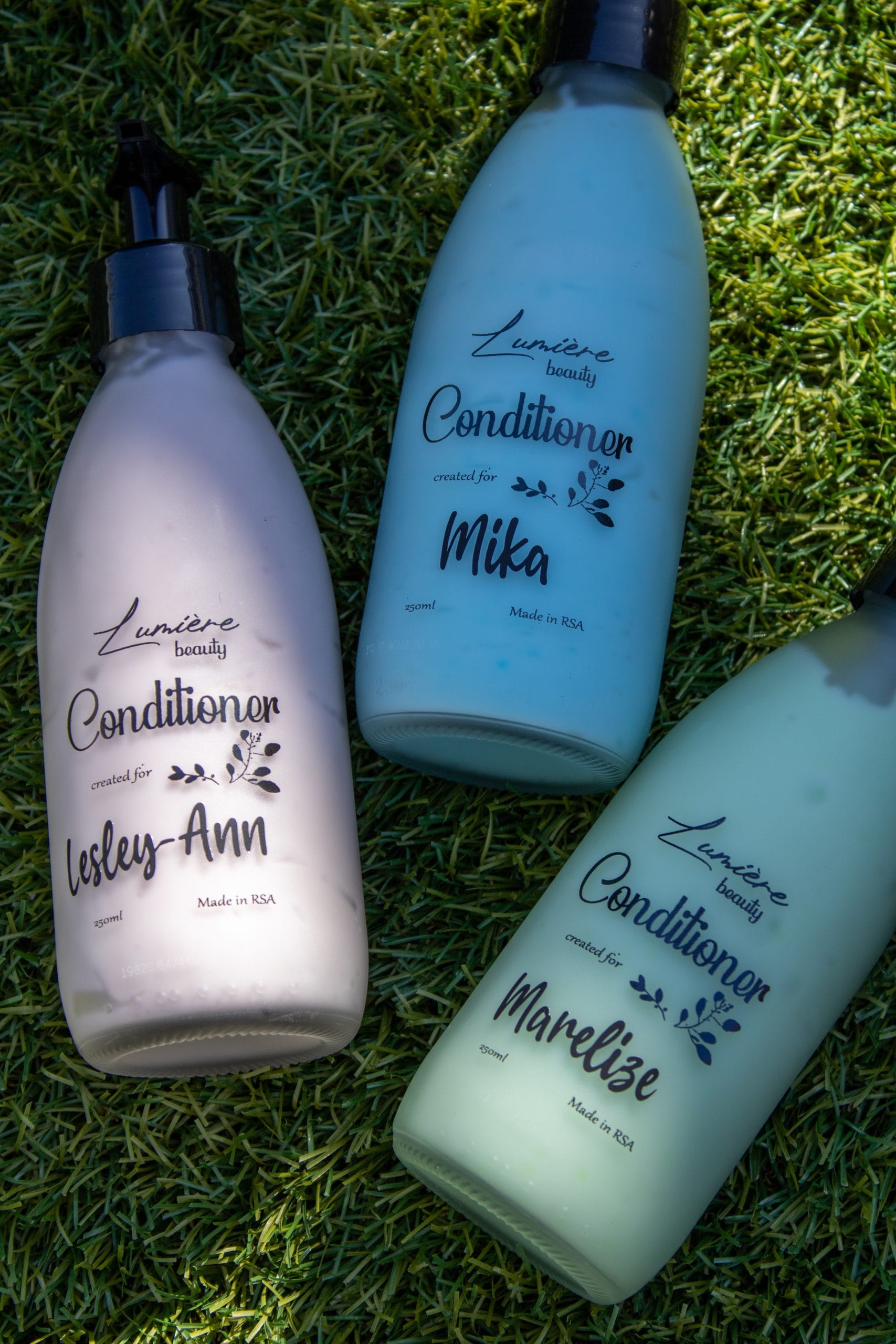 Conditioner Glass Bottle Lumiere Beauty