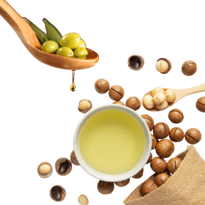 Olea Europaea (Olive) Fruit Oil & Macadamia Ternifolia Nut Oil Olea Europaea (Olive) Fruit Oil & Macadamia Ternifolia Nut Oil
