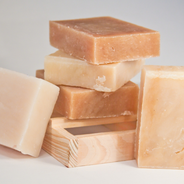 Turmeric Olive Oil Soap Rose Geranium (100g)